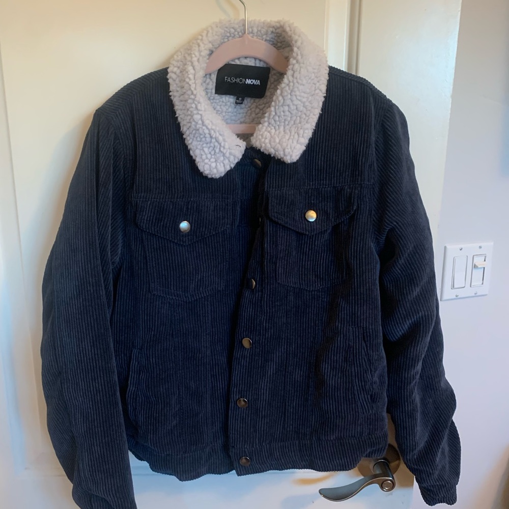 Blue Corduroy Jacket